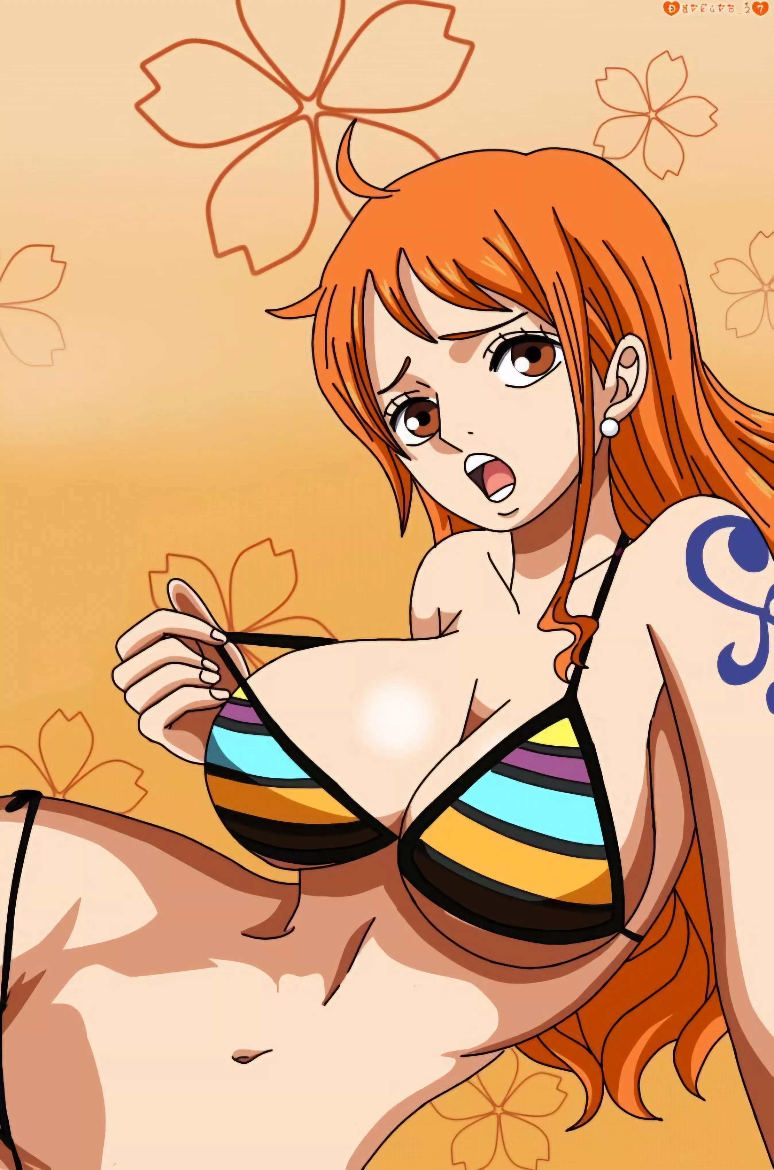 Nami is teasing you 😬🥶 posted by une_piece