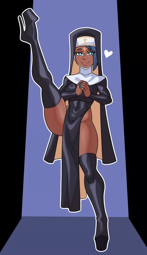 Nun Ciel ready for your confessions (@owl_pie) by Owl_pies