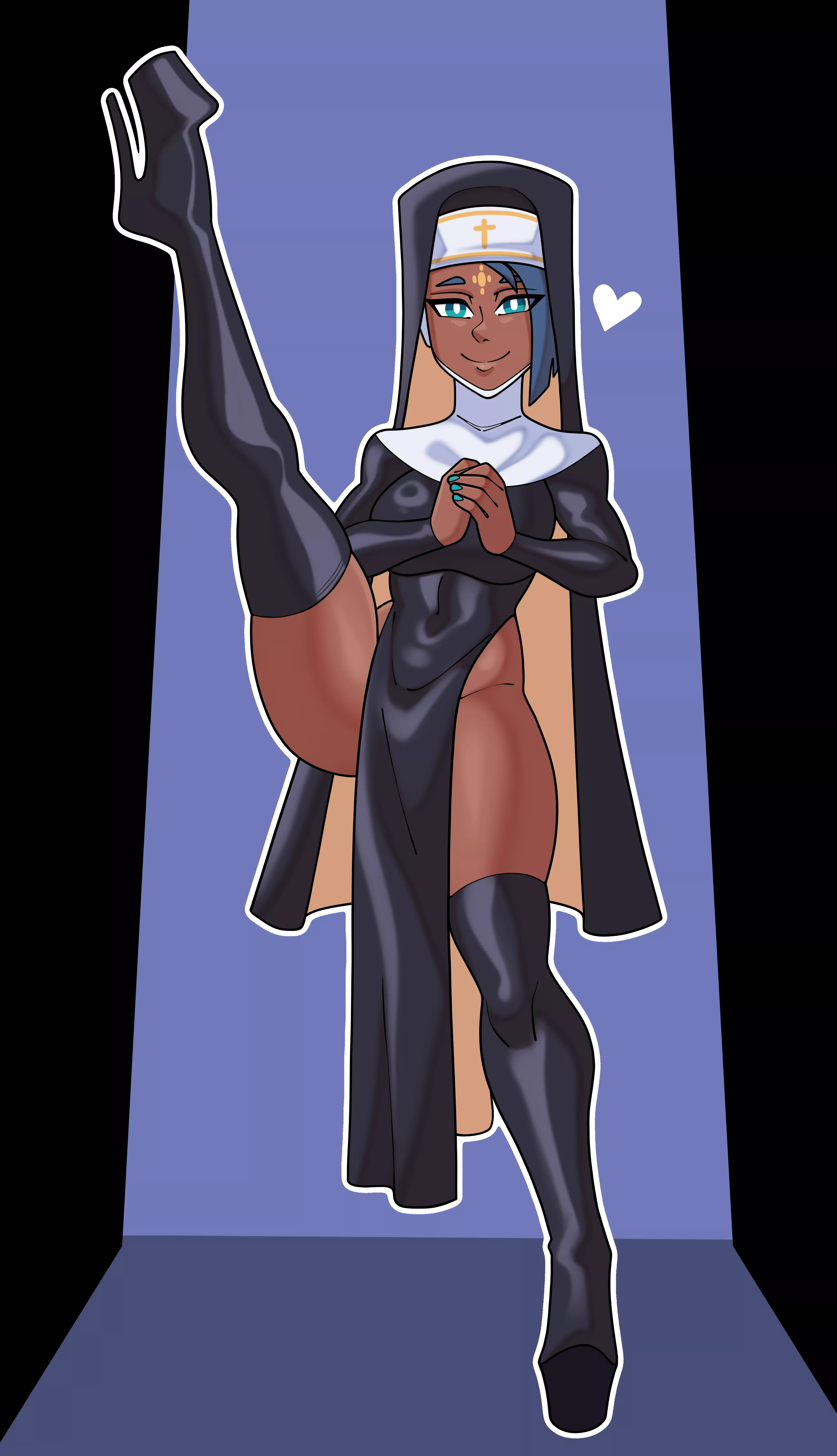 Nun Ciel ready for your confessions (@owl_pie) posted by Owl_pies