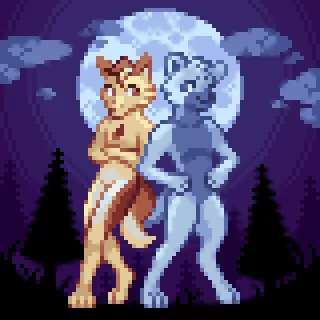 Pixel art commission for Finn [OC] posted by pixel_ratto