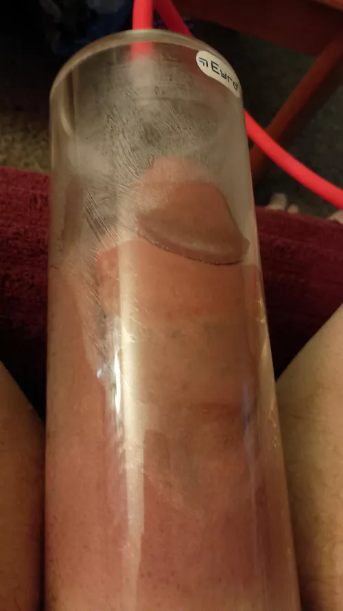 Pumping up huge today. Starting in a 9x3.5 😜 by kaptamerika76