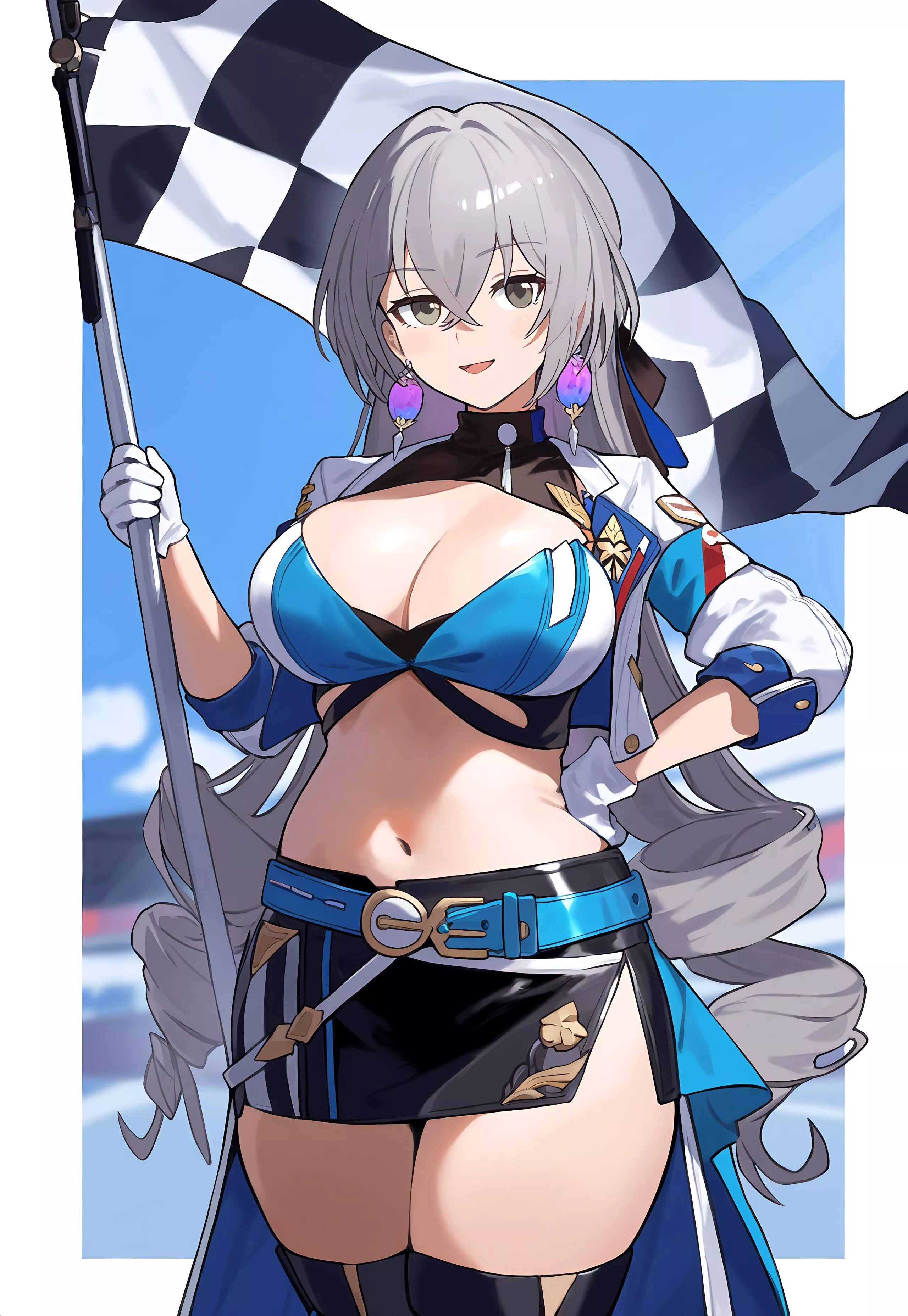 Race Queen Bronya [Honkai Star Rail] posted by CheetahSperm18