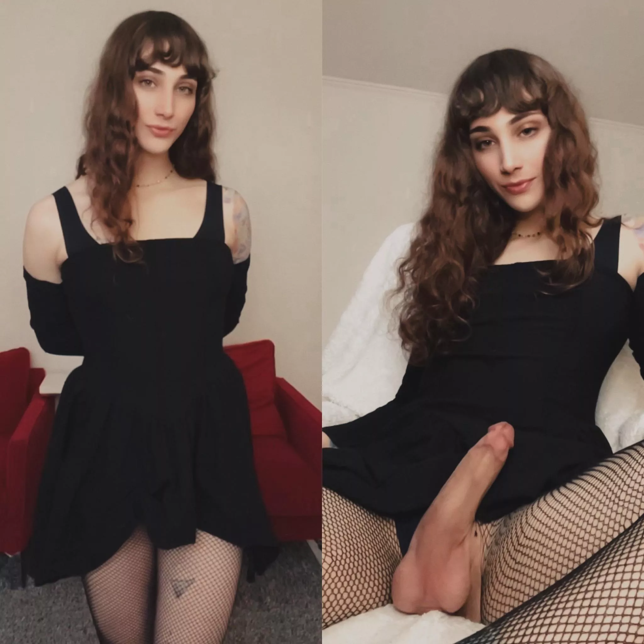 Would you have expected this under my dress? 🤭 posted by Fury_Christine