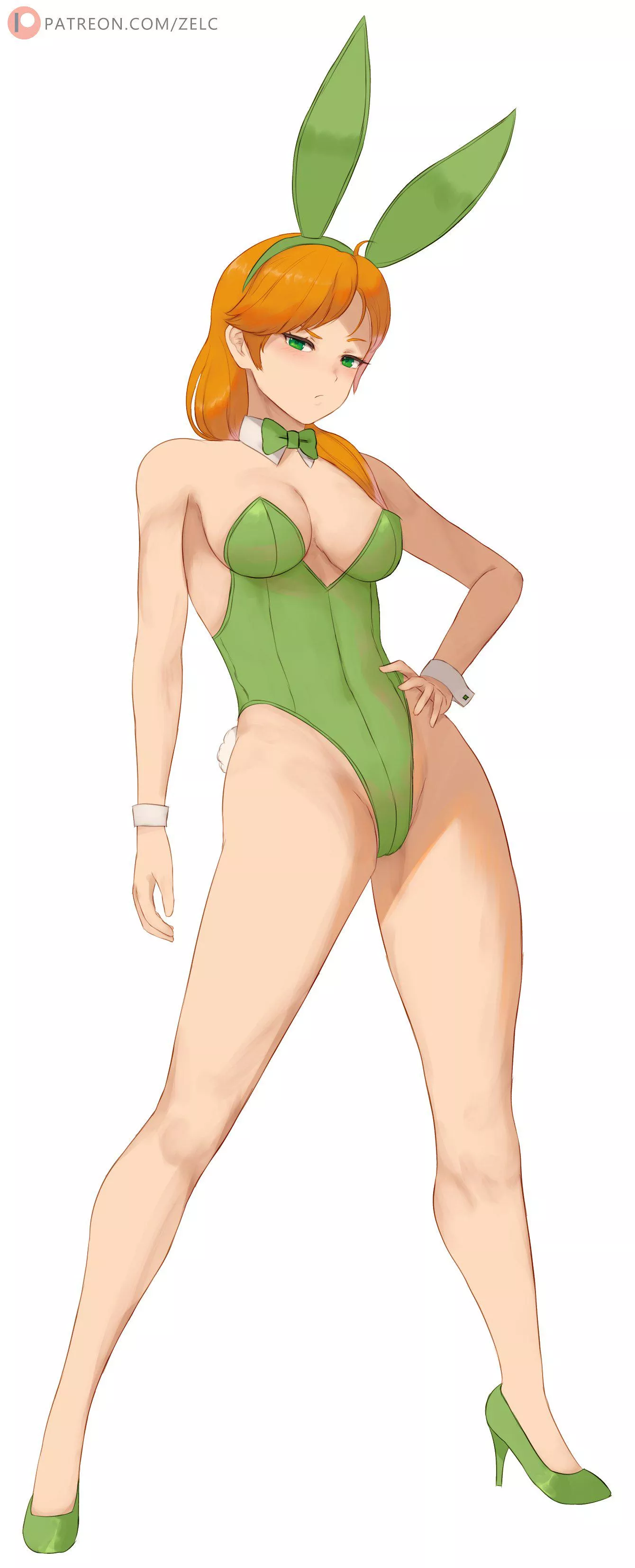 Alex in a bunny outfit posted by LafterMastr