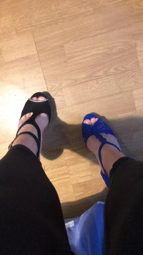 Black or blue? 🤔 by AoifeCD95