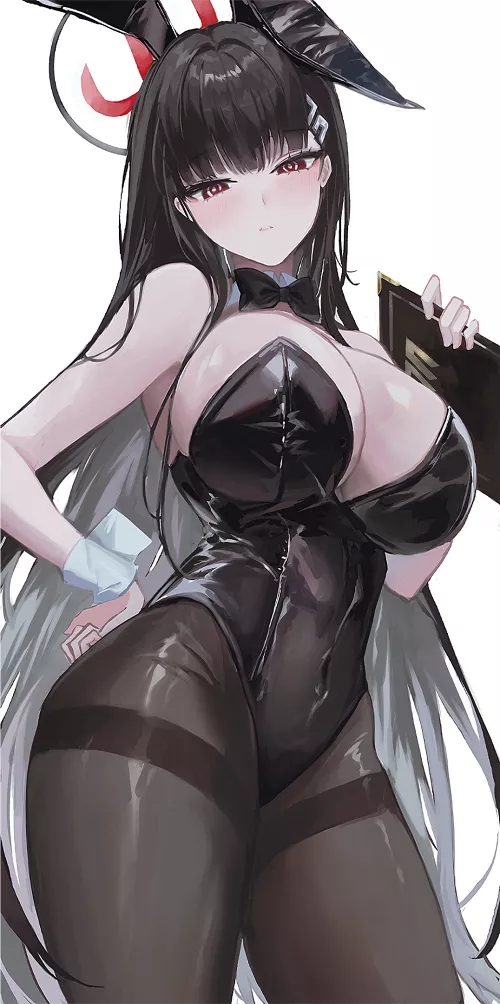 Bunny Girl Rio [Blue Archive] by A_MASSIVE_PERVERT