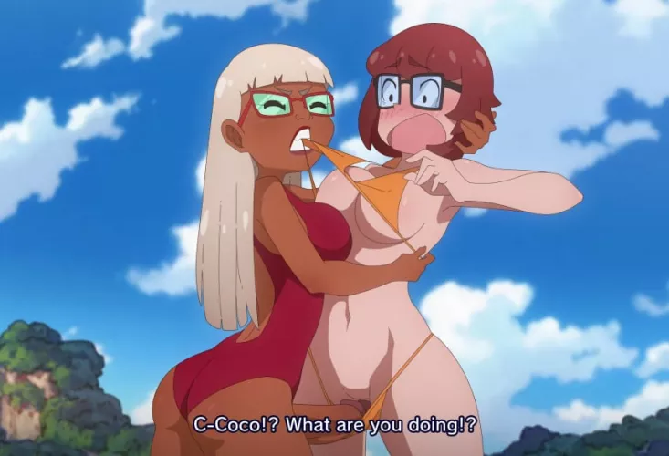 coco x vilma (threetwigs) [scooby doo] by Lipstick_lovere