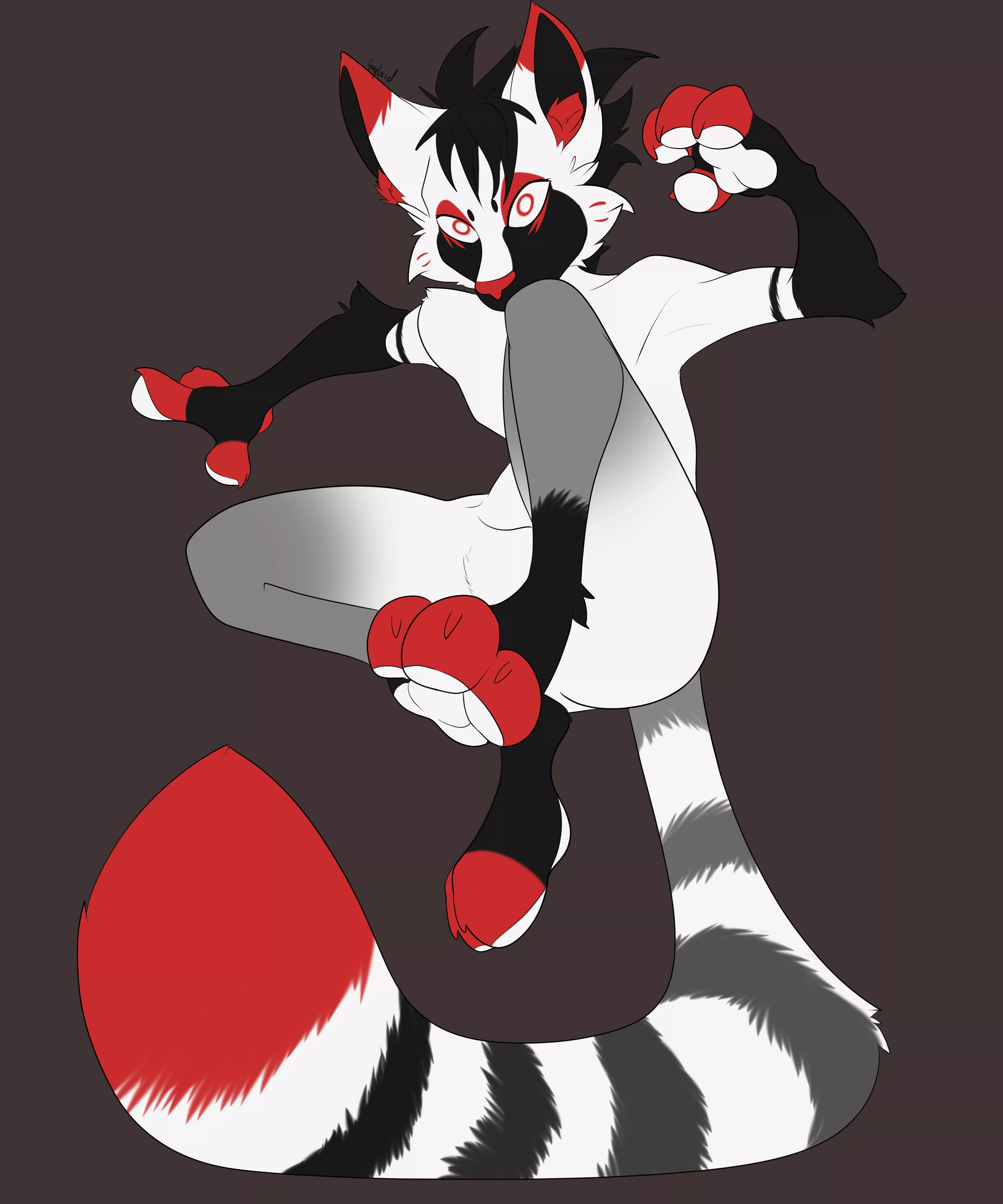 do not intimidate the fox (OC) posted by GaylordAfterdark