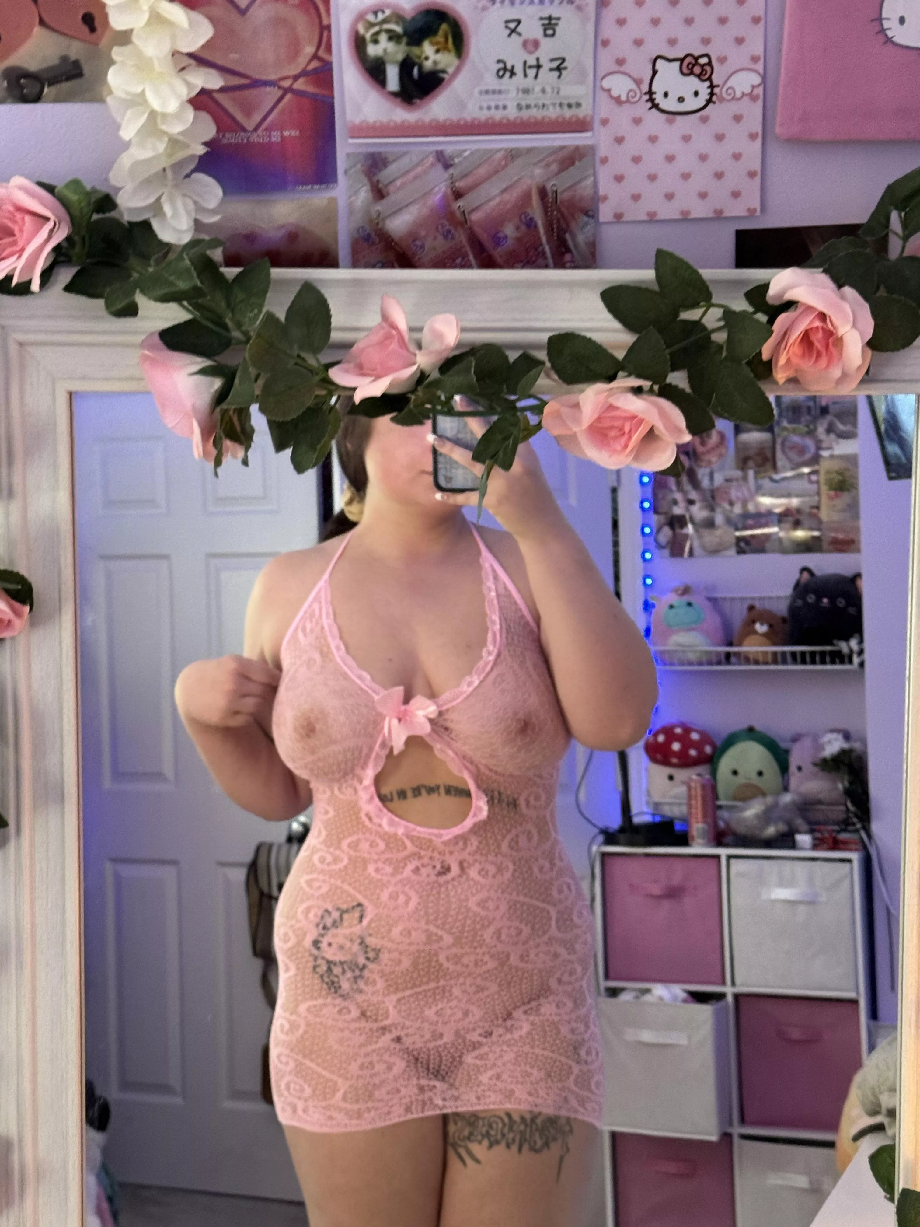 do you like this dress?🌸 posted by softestpinkest