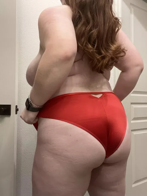 Hope you like my satin panties ❤️ by TexasBBWxoxo