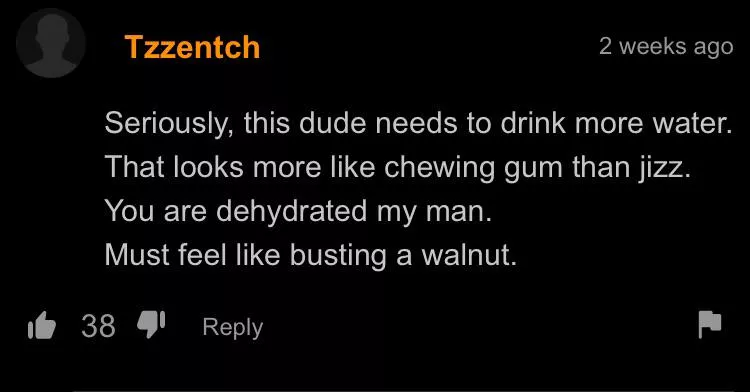 It was clumpy… posted by NharwalDog