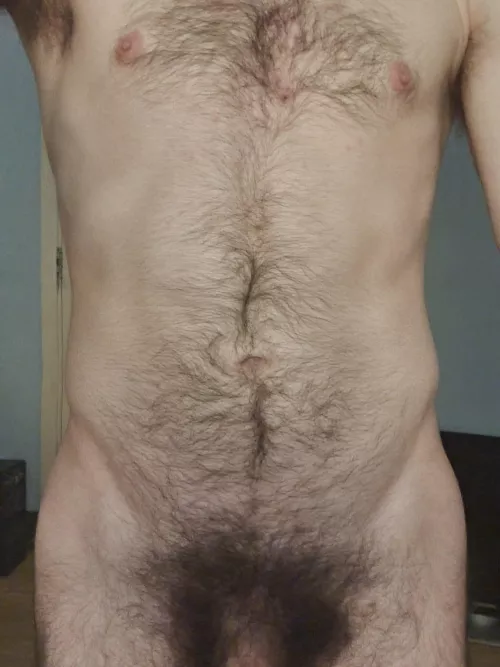 Lost some weight and starting to feel more confident with my body...I didn't lose the bush though. by Queasy-Kangaroo8028