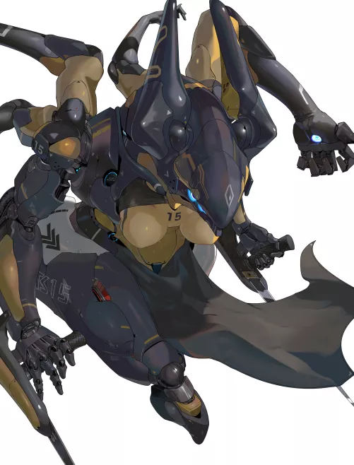 multiple armed robussy [original] by Zewen_Senpai