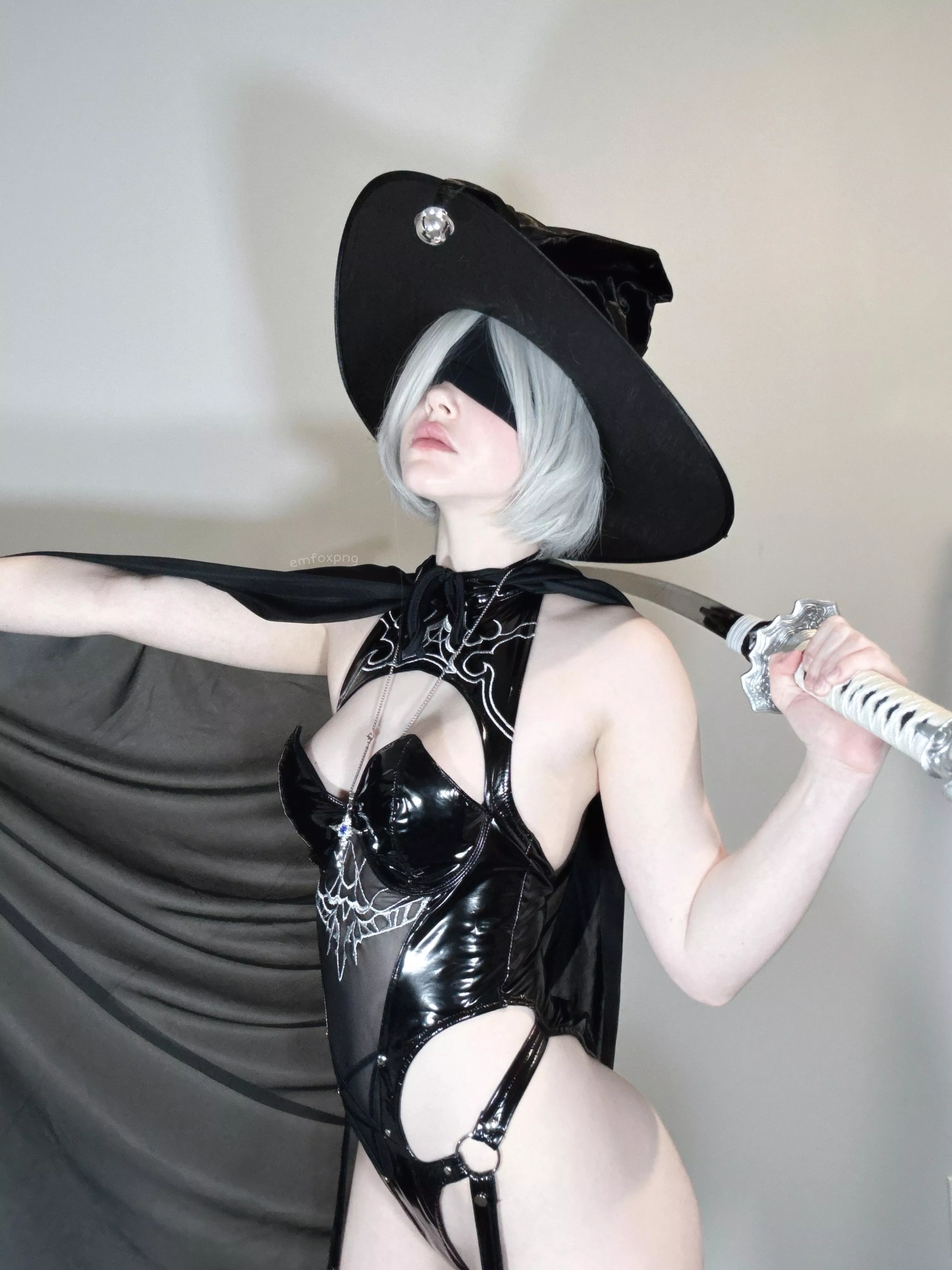 My 2b Witch Cosplay :) posted by Emfoxpng