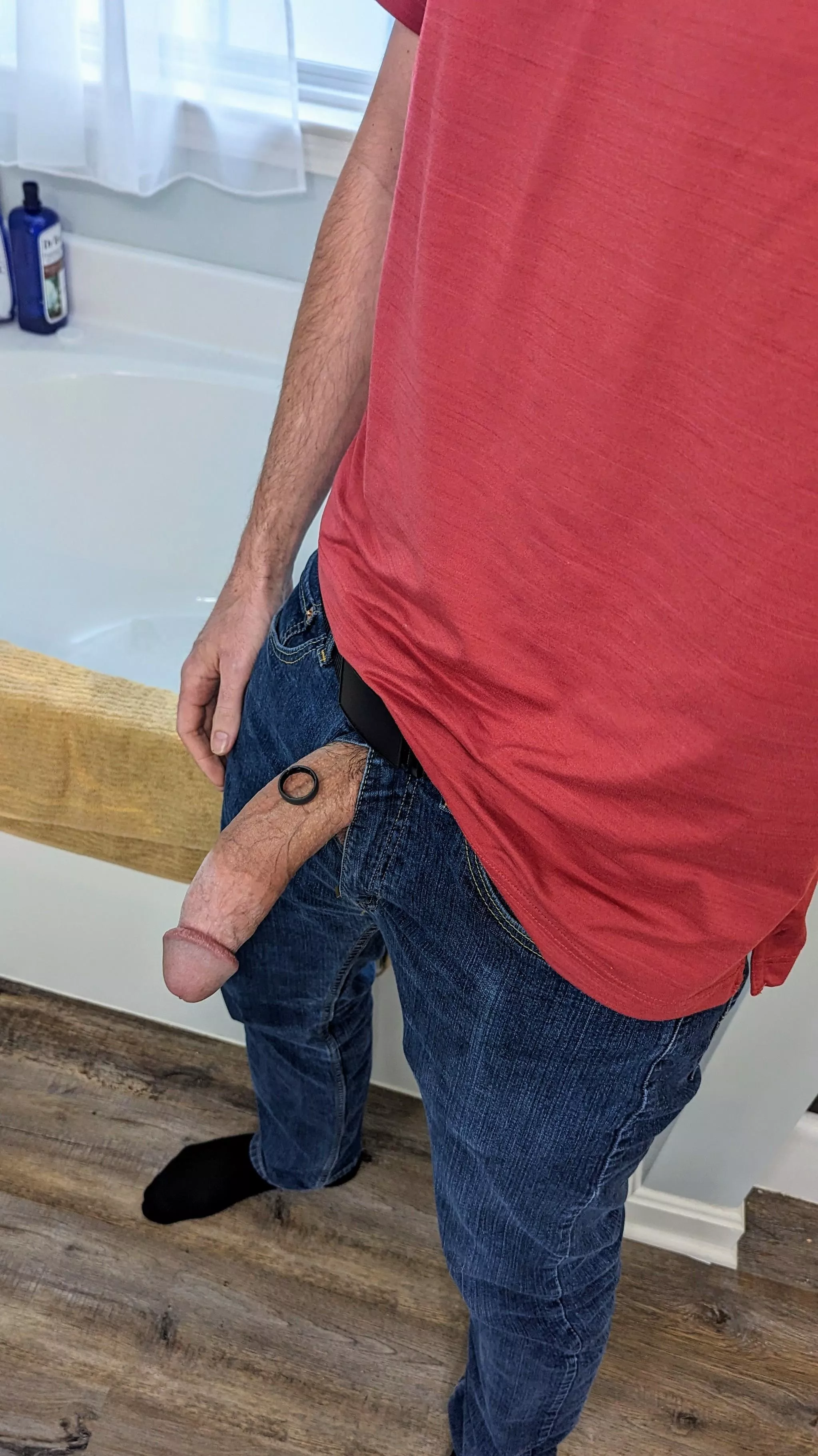 My cock ring is a little small... (36) posted by taken_cucumber