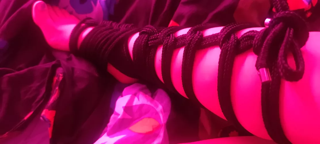 My partner tried a new tie by camushii