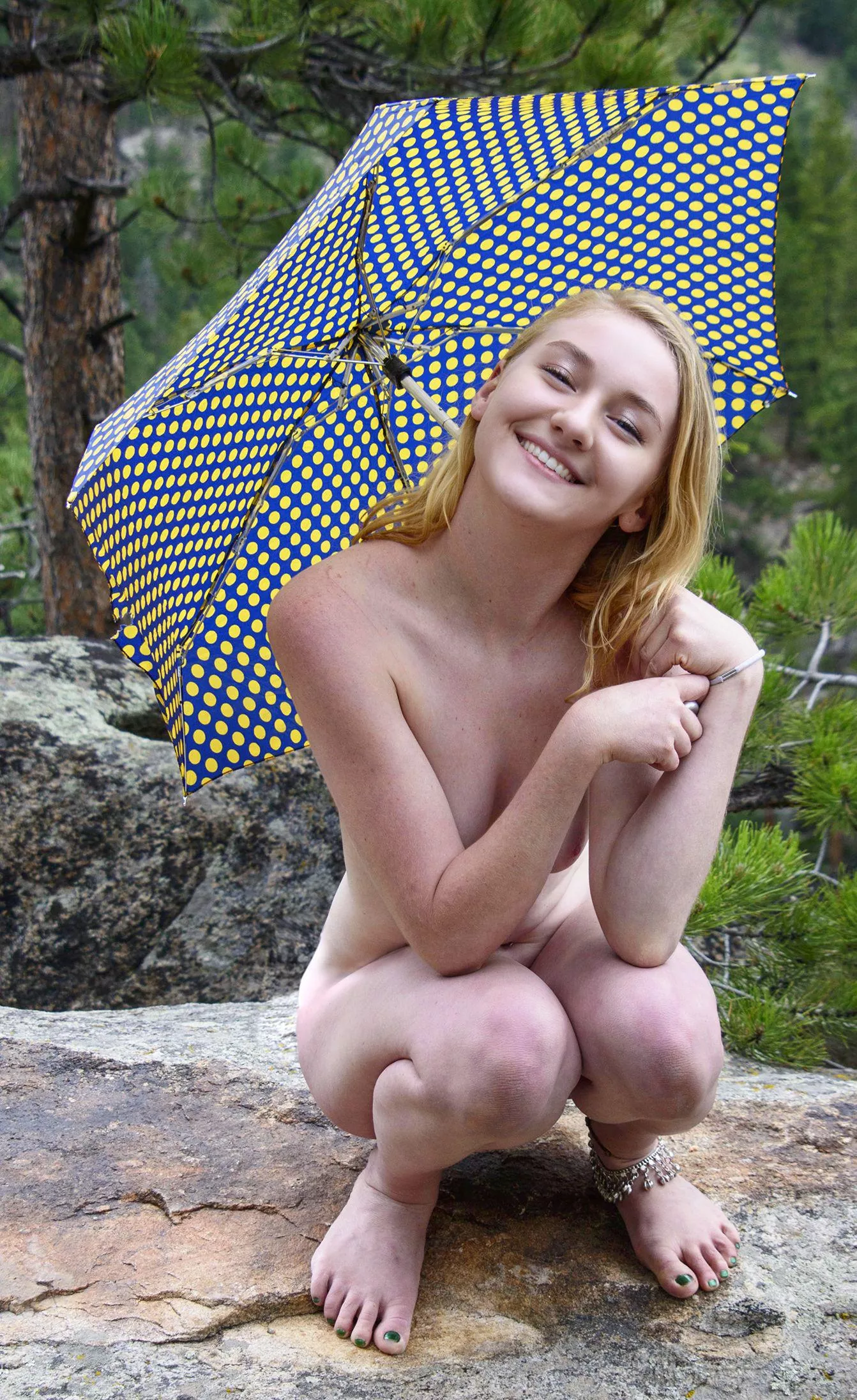 Nothing but an umbrella and a smile posted by Feral_Passenger