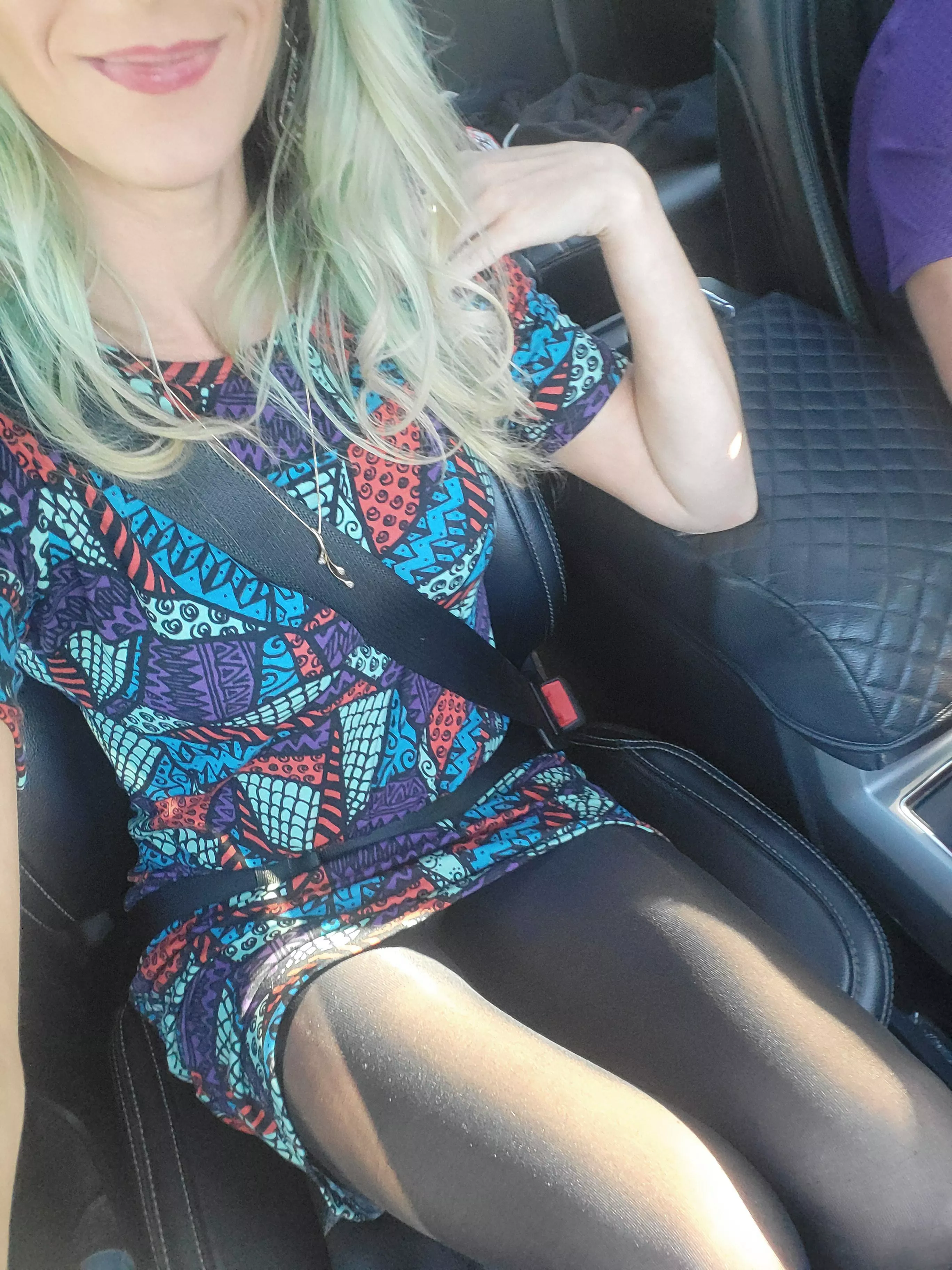 Sheer tights for the win today ✨😈  posted by CalistaCreates