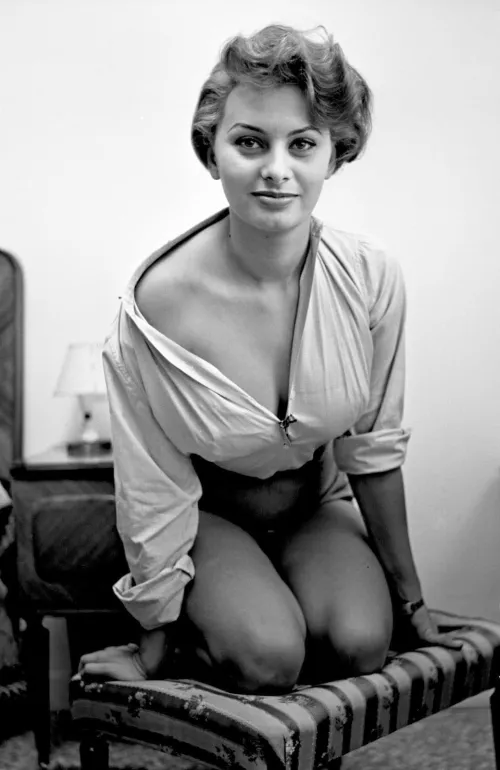 Sophia Loren, 1955 by Same_Possibility4769