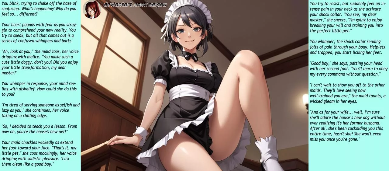 The maid's puppy Part1 posted by Nalgou