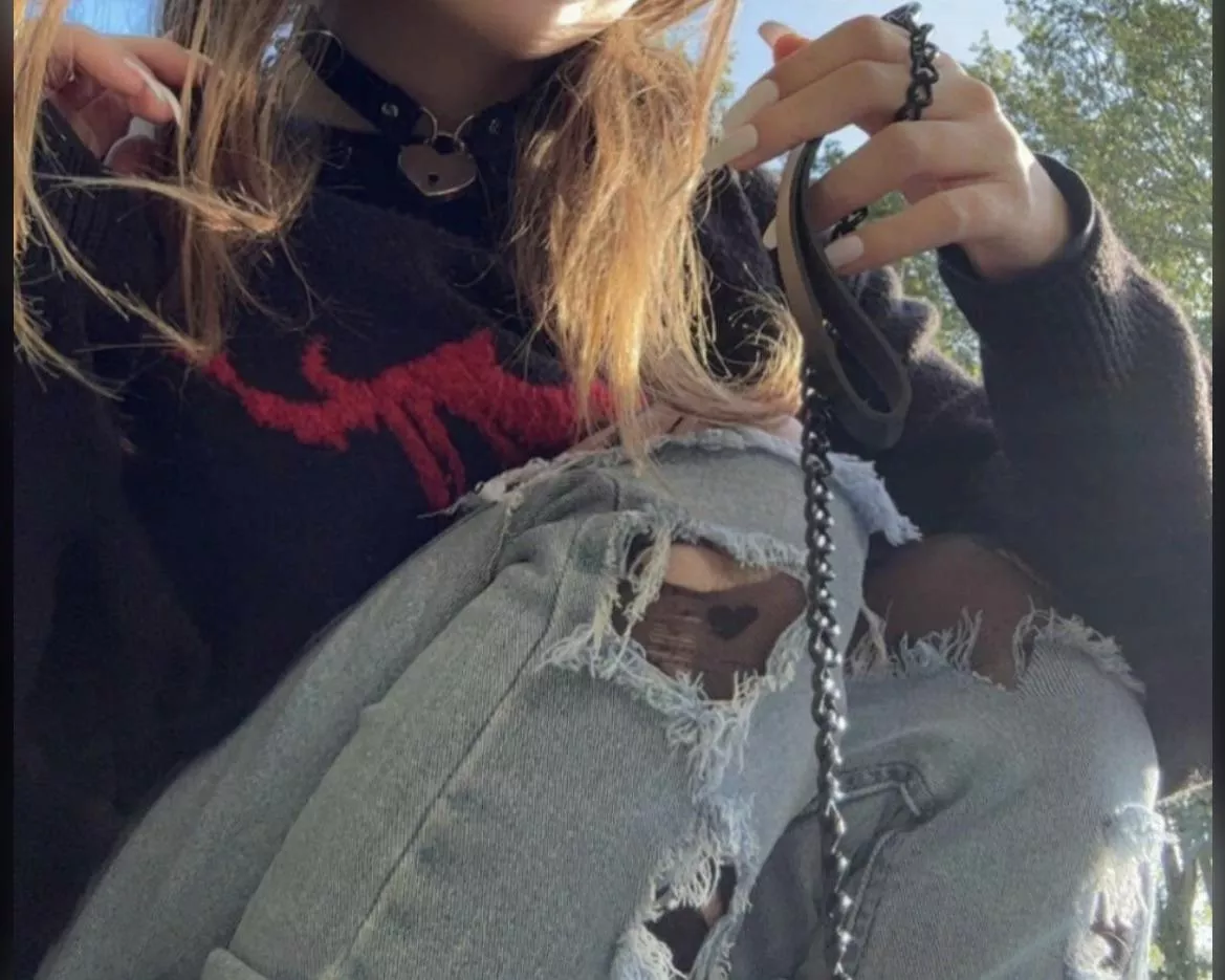 who wants to go for walkies 🐶 posted by mistressmarsxox