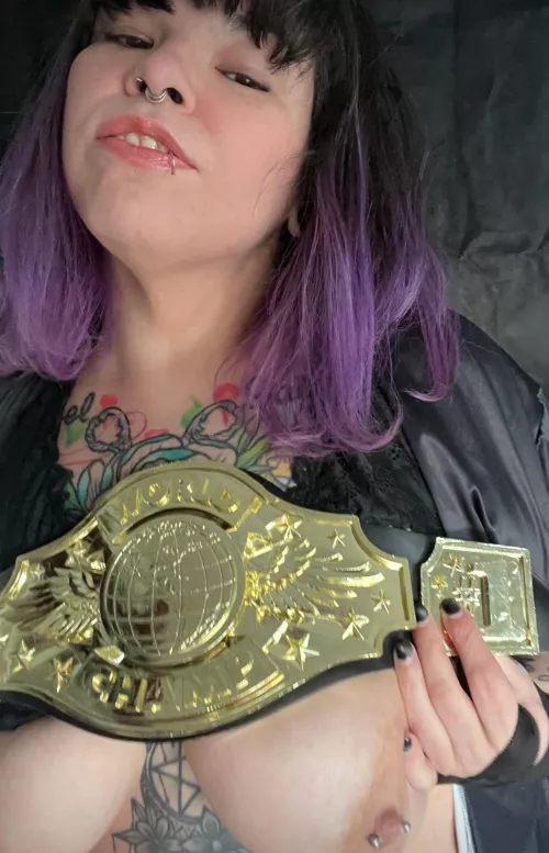 World Champ Belt by LunaCeleste13