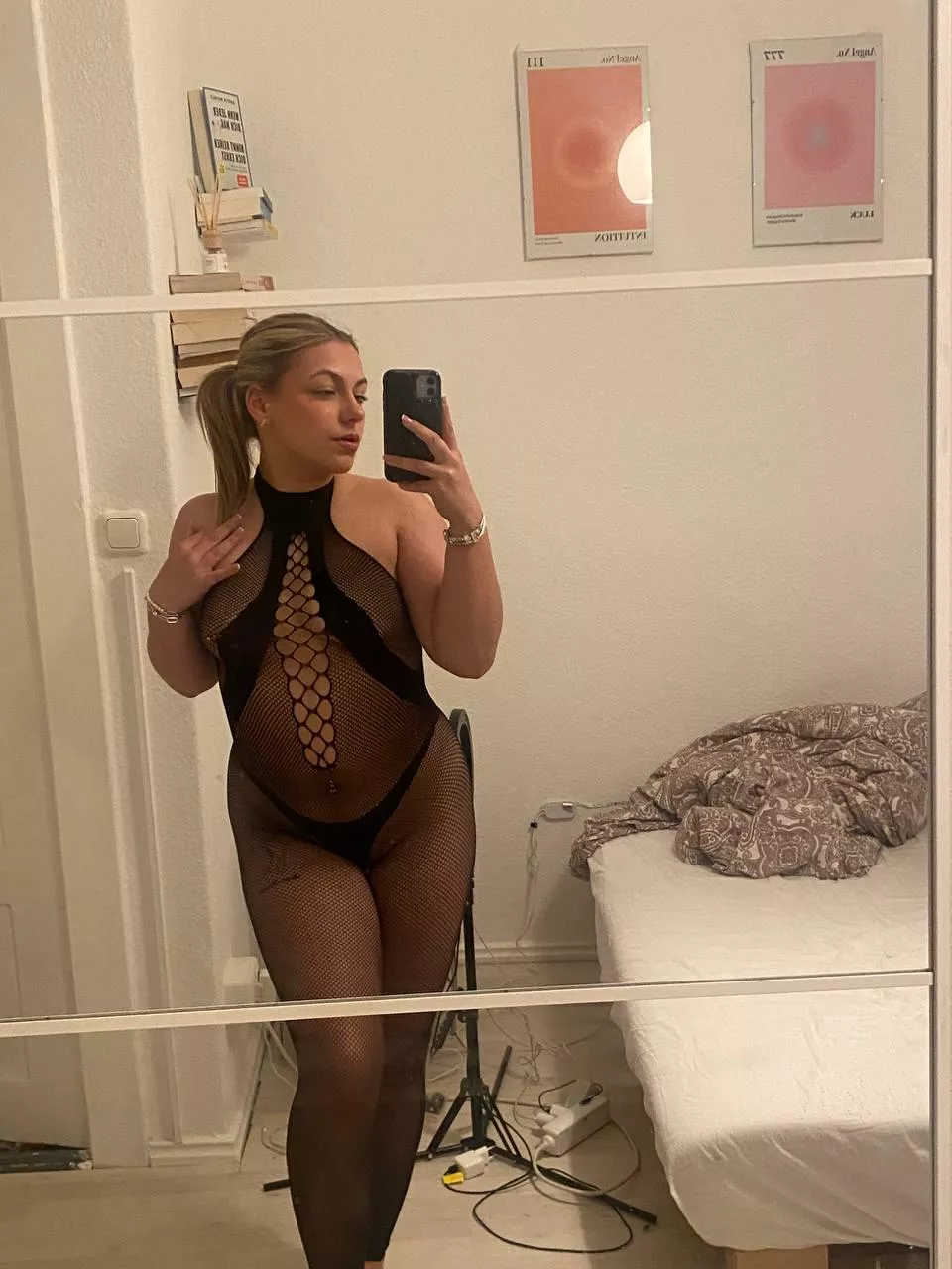 would you rip my bodysuit off or just make a hole to fuck me? posted by rasmus_dalboel