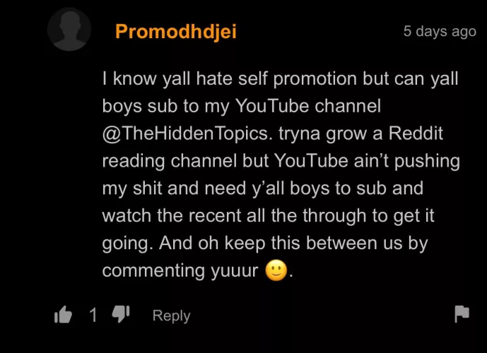 Advertising your yt on the hub is crazy💀 by Archatennn