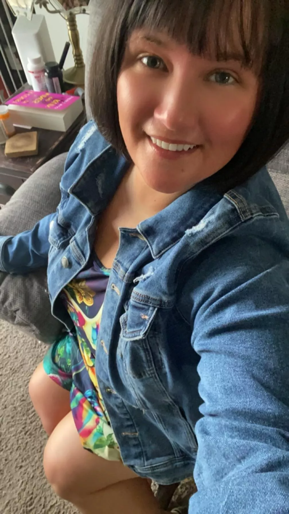 Bangs and a dress ☀️  posted by kelseemarie89