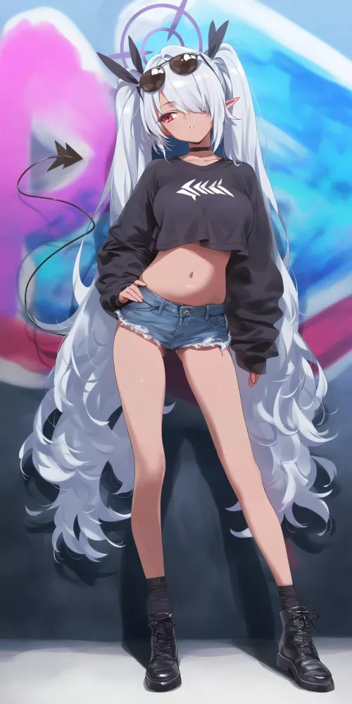 Casual Iori [Blue Archive] by NotSuitedForWoona