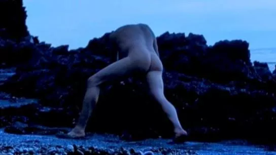 Early mornings are a great time to stretch naked on the beach as no one is around...........mostly 🤣 posted by usaguy1991