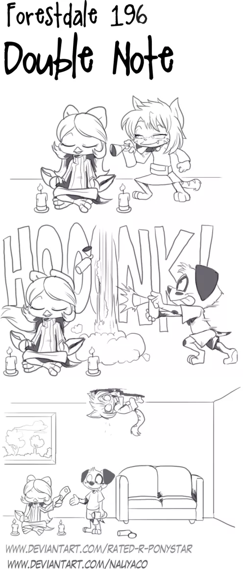 Forestdale 196: Double Note (By Nauyaco and Talos Lives) by christhegamer96