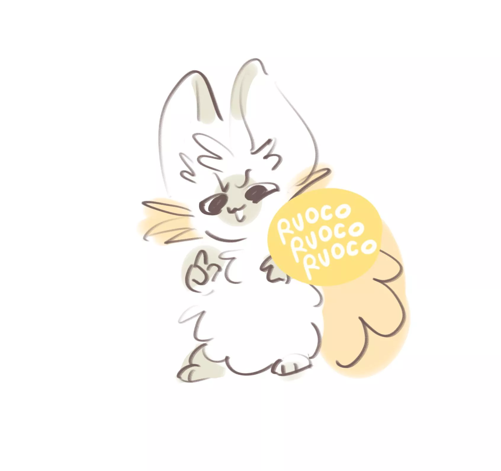 fuzzball (art by me) posted by ruoco