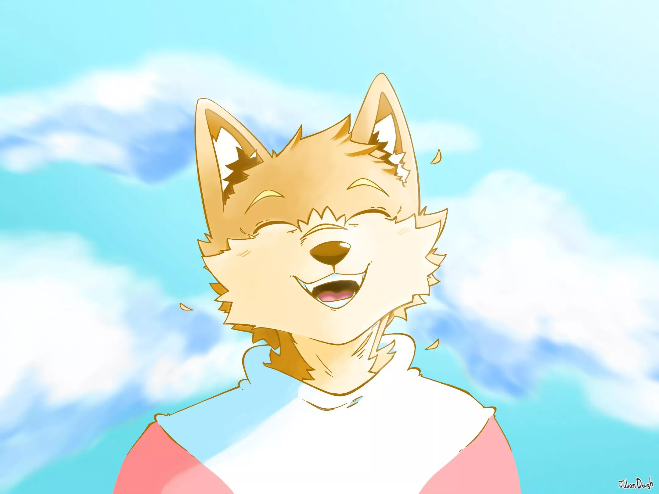 He’s so happy! :3 posted by JulianDough