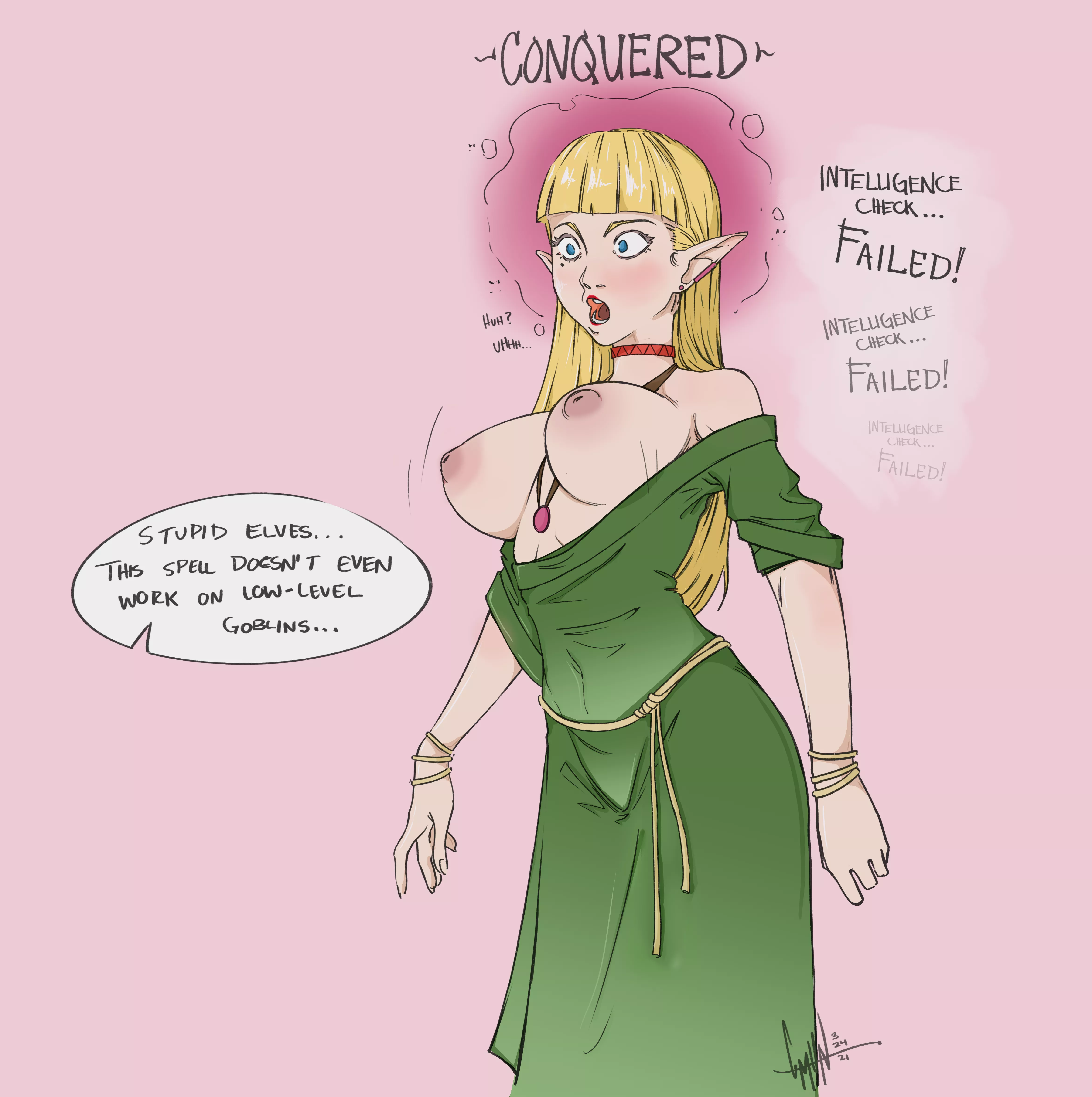 How to tip the elf barmaid properly (gmun) posted by HypnoMisa