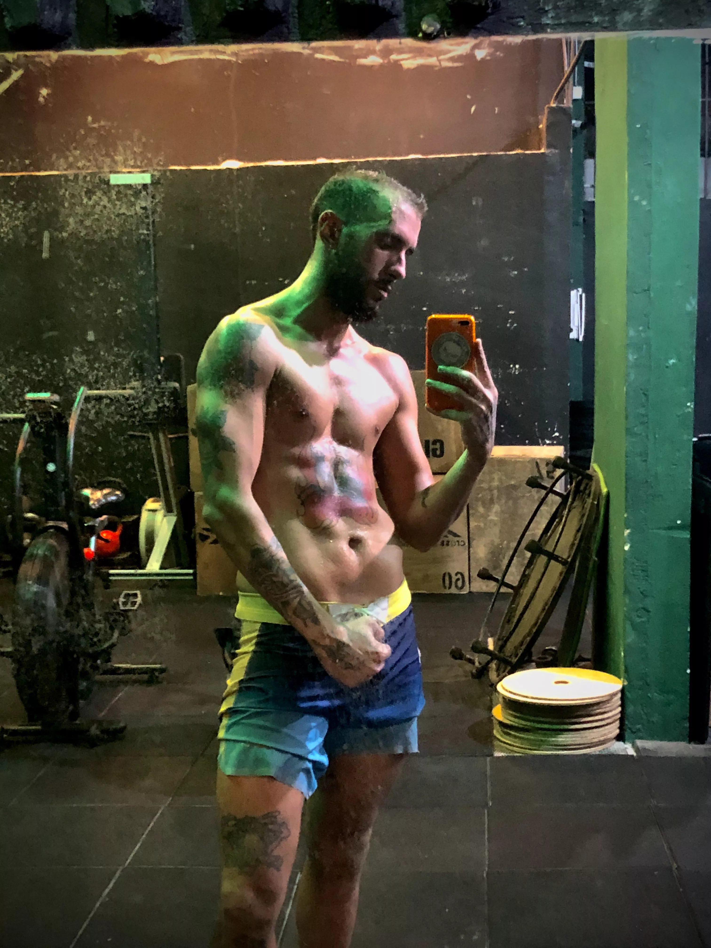 I’ve been working out for a whole year. posted by levizorde