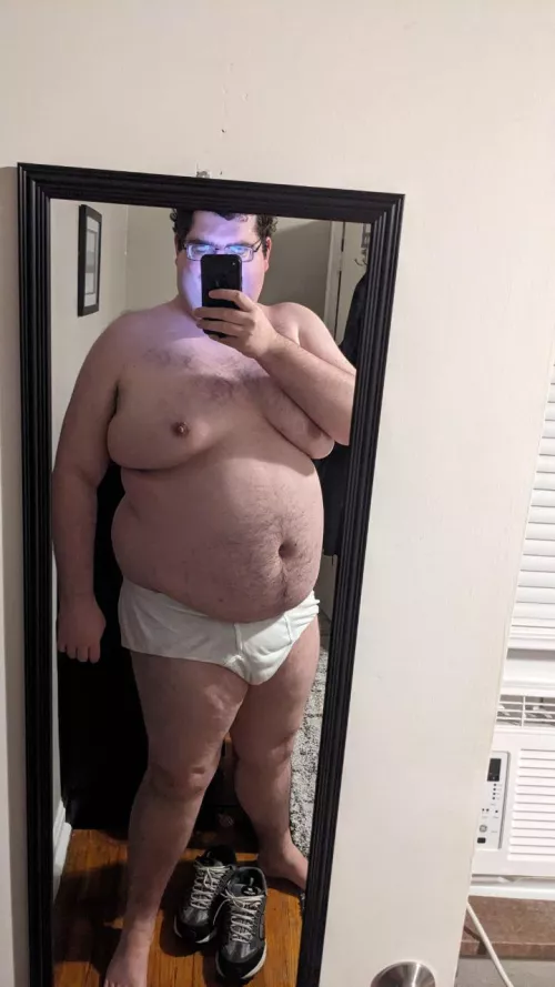 Look at how fat I am  by prvtaboo