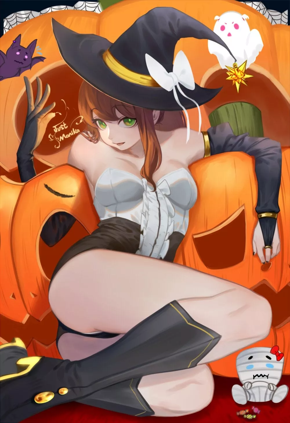 Monika [Doki Doki Literature Club] posted by asap_pocki