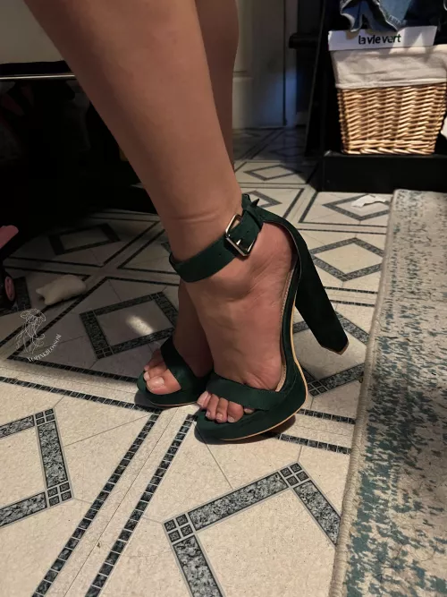 New heels I got for a wedding! by xopinkblossom