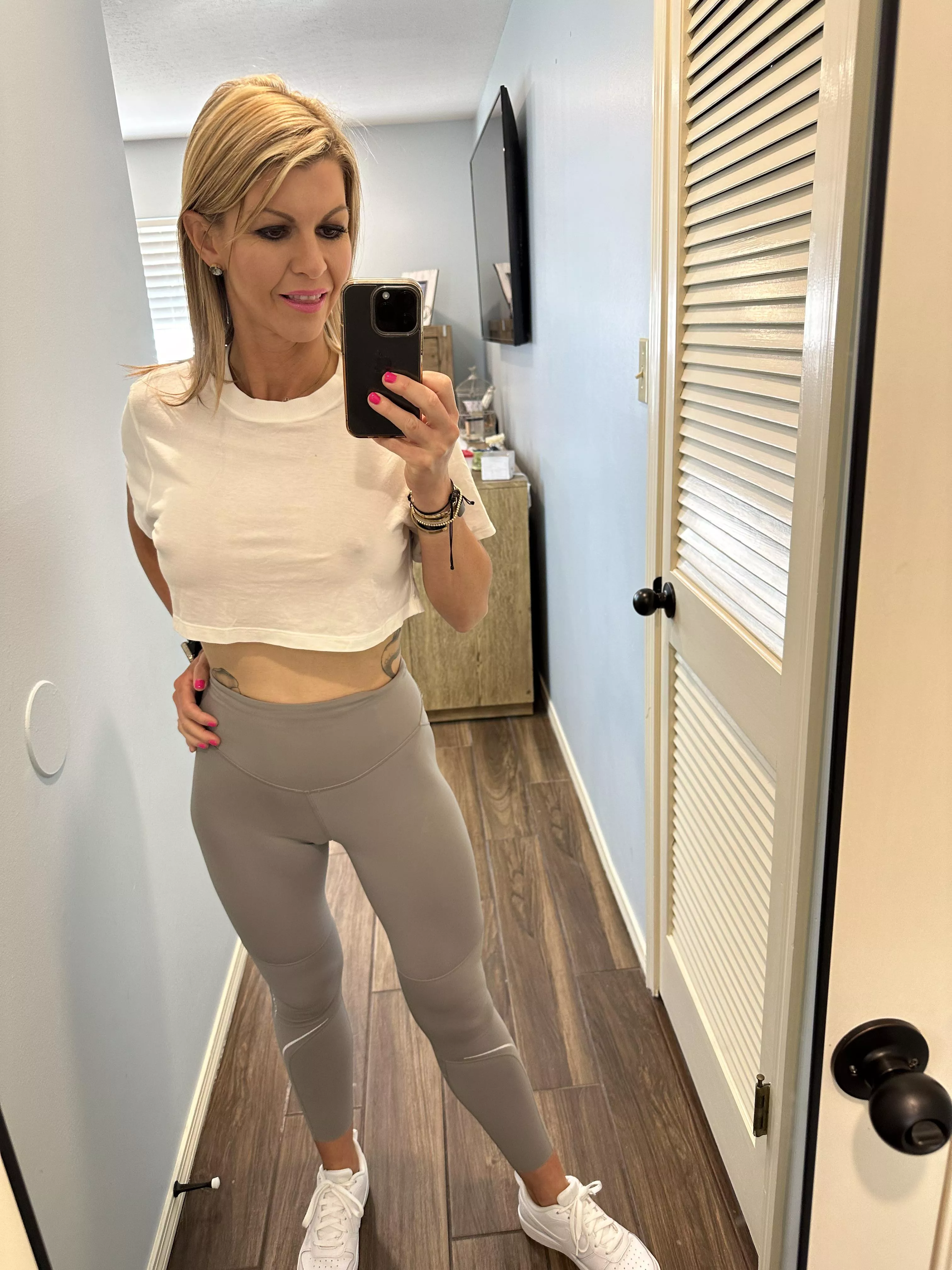 Not sure how you feel about this top but I am comfortable.  posted by fitnesswife1983