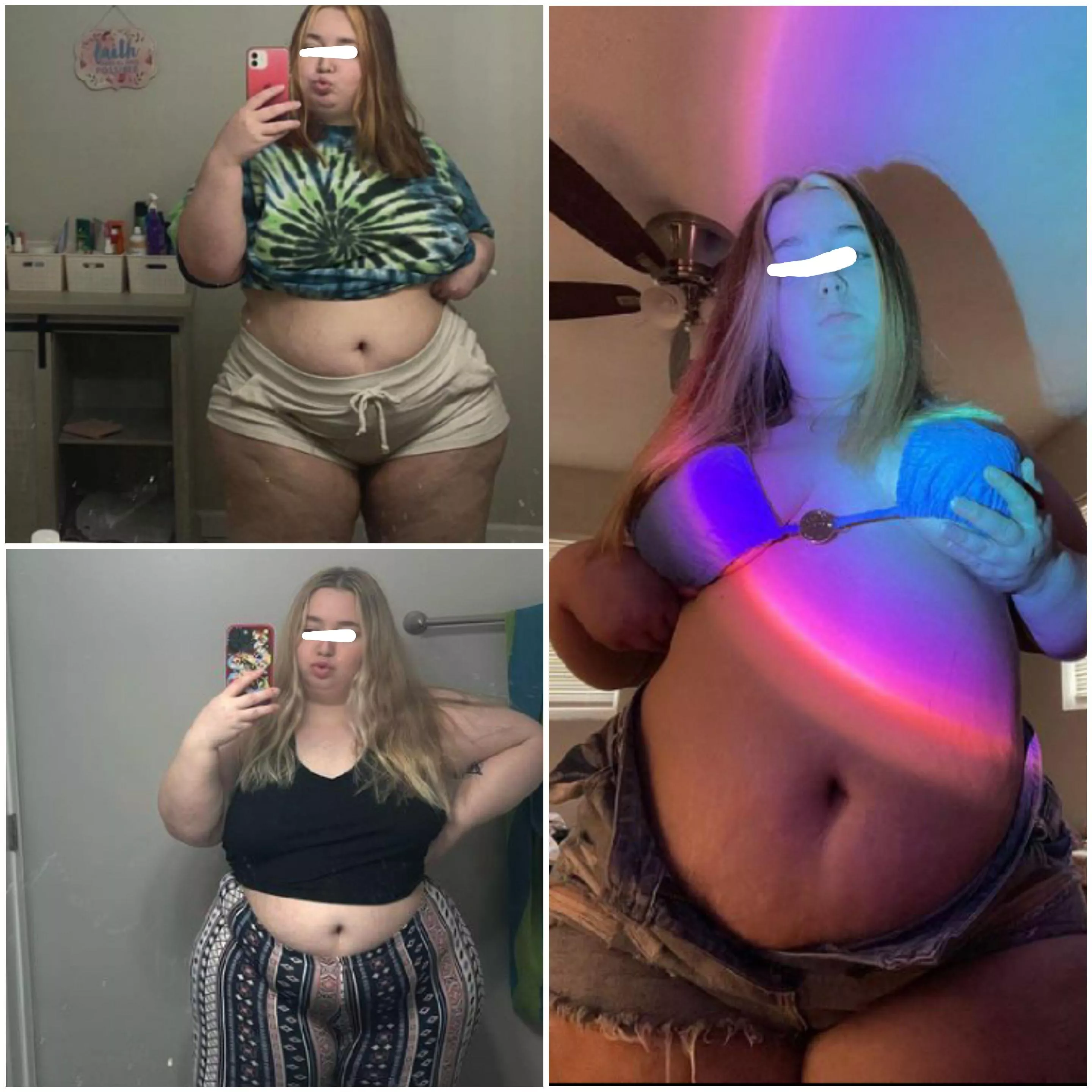 Pick a look... posted by cellulitecindy