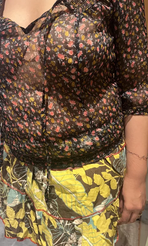 She asking which one for the supermarket, can you see her nips by Embarrassed_List_421