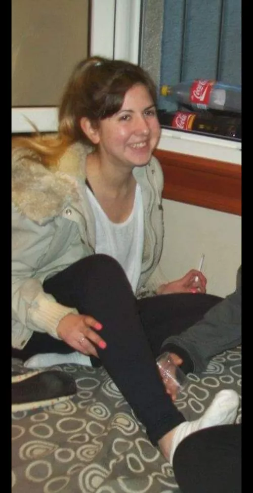 The smile of my friend after a long trip, she smokes her first cigarette in 20 hours... by jsgo9