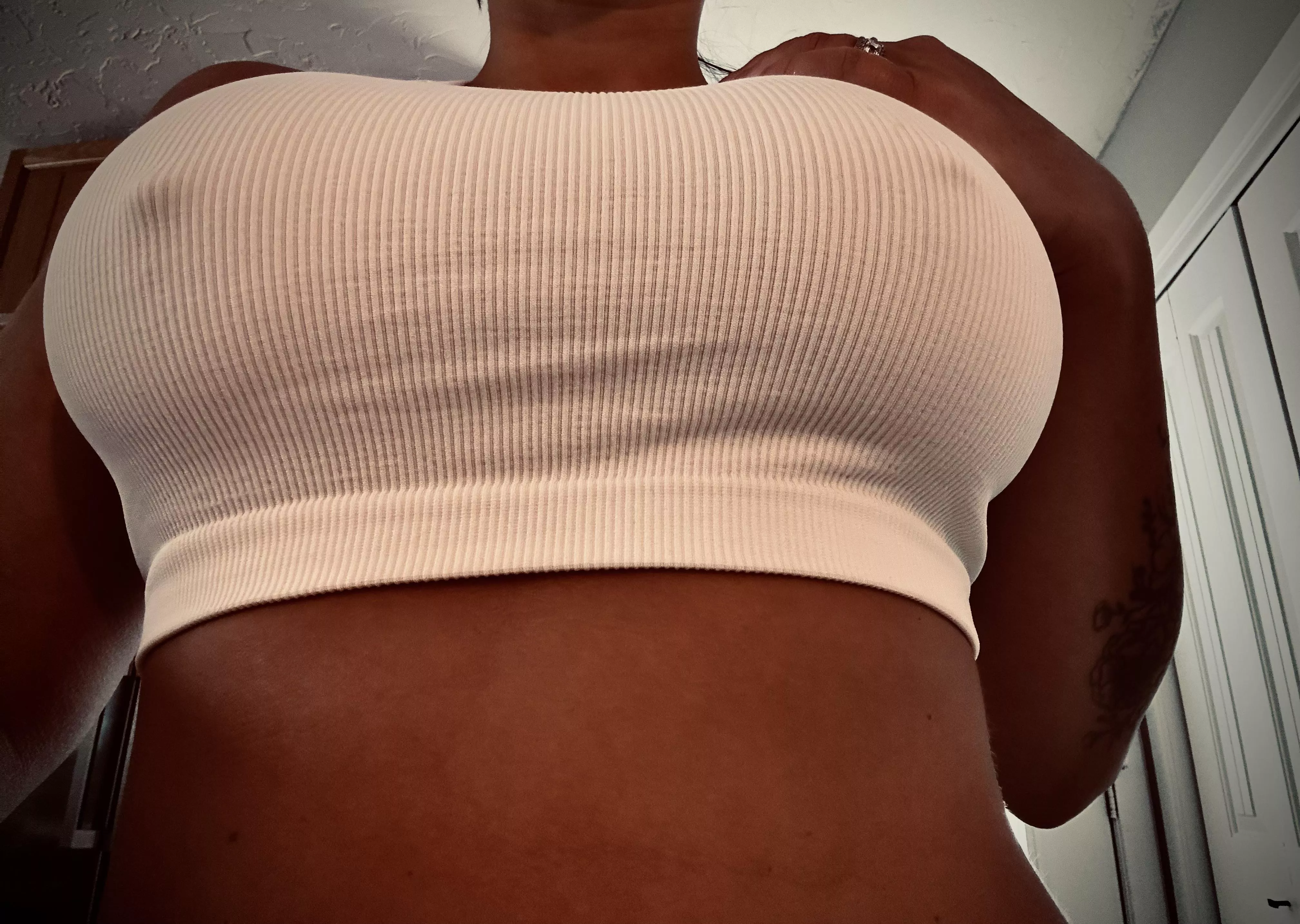 Who needs a bra anyway?  posted by Charity_dd