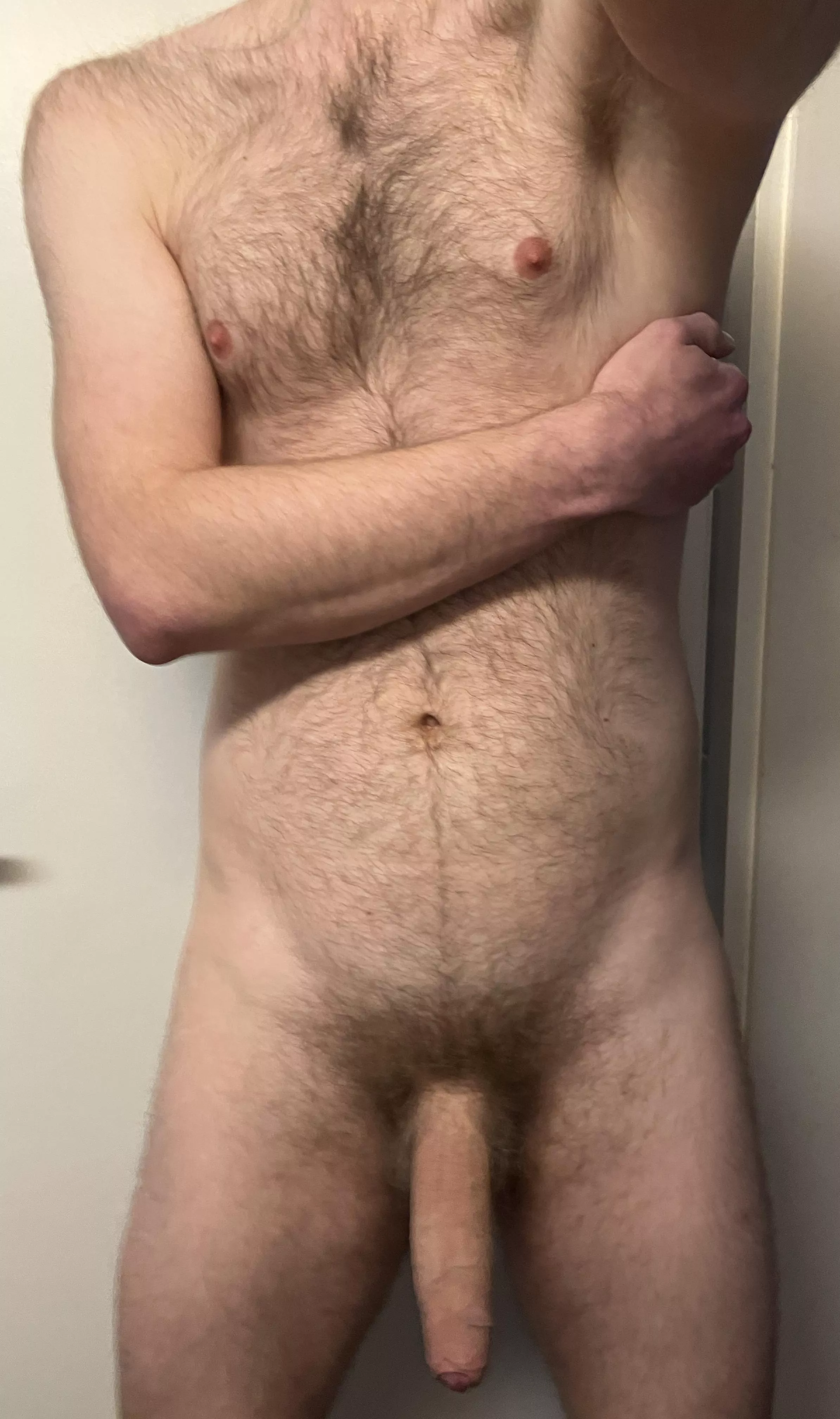 Why do I get the feeling you didn't walk in on me by accident... posted by nuchmutstodo