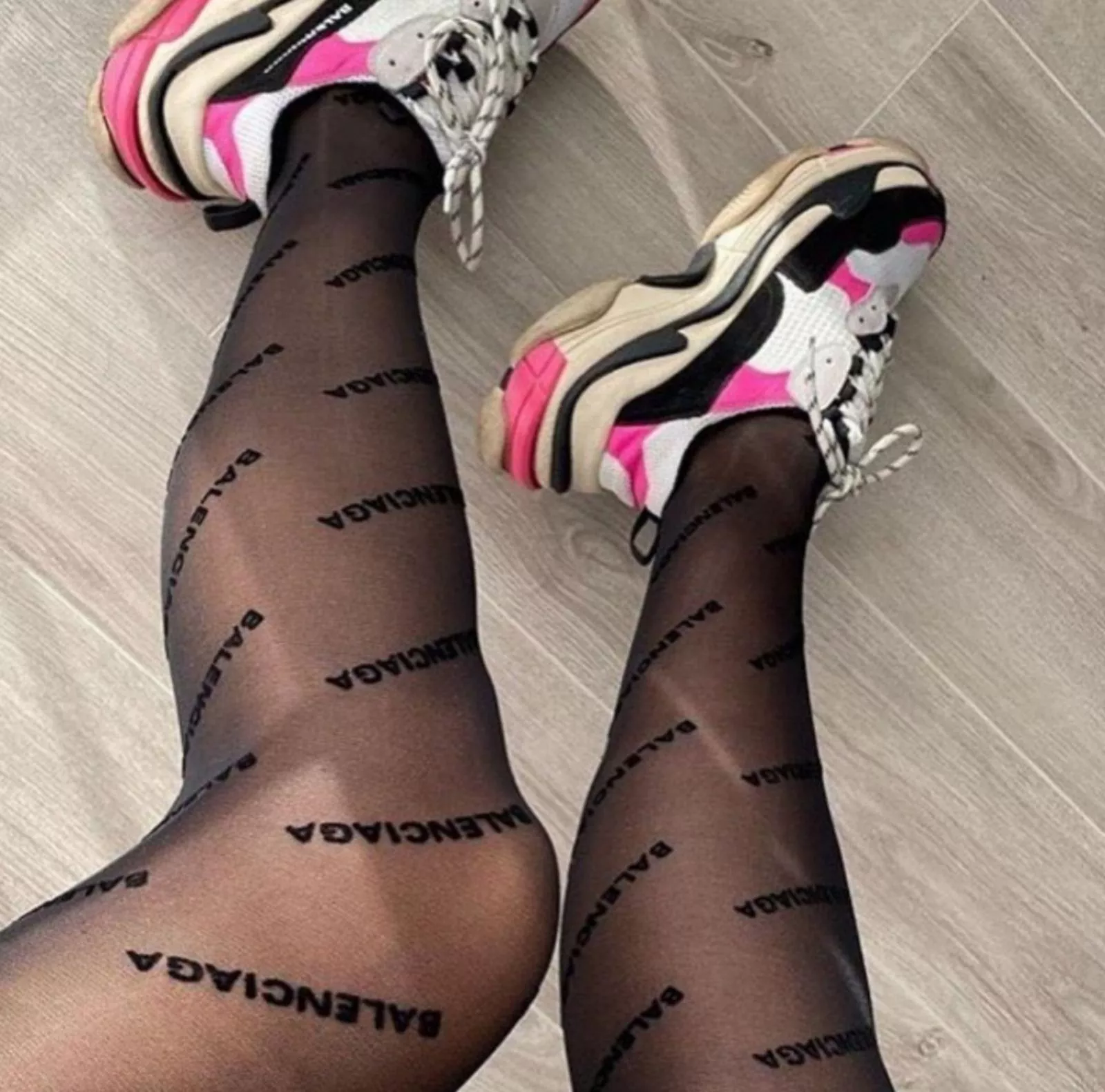 With sneakers. Y or n posted by missblackcatt