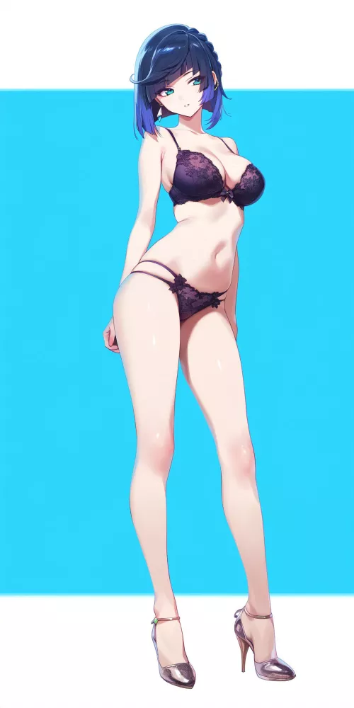 Yelan [Genshin Impact] by CheetahSperm18