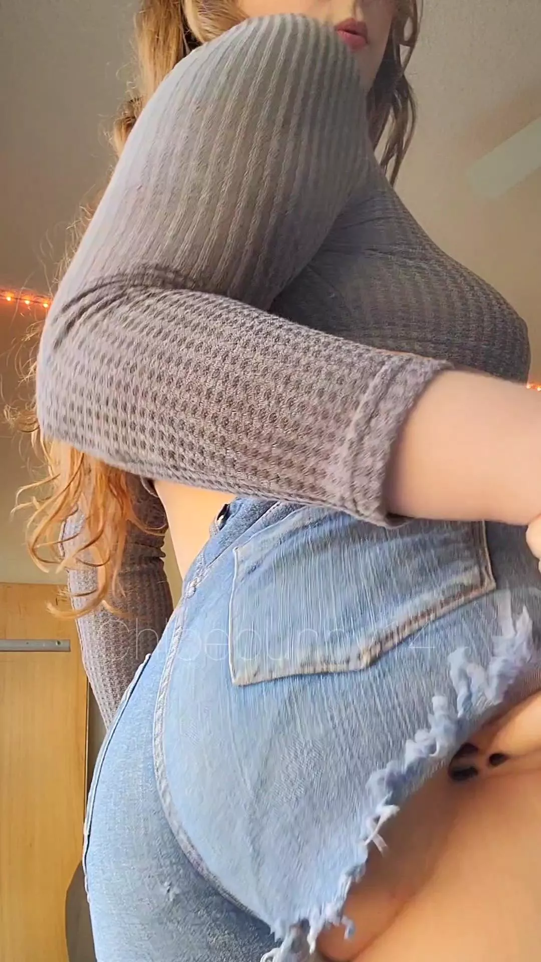 Your breakfast is served, but you have to eat it while you're on your knees (it's my ass) posted by ChloeBunny14