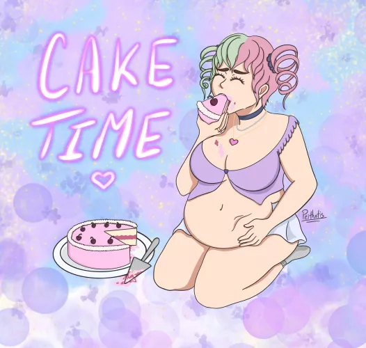Yummy Tummy Cake Time😋 by Peithotis