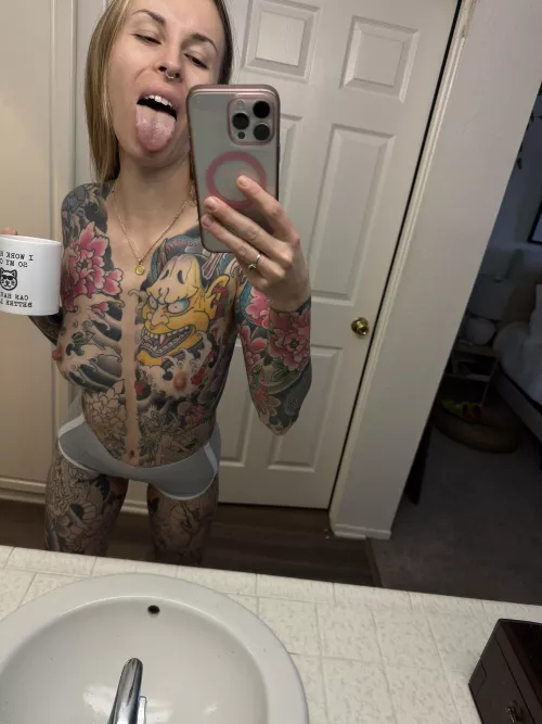 33F tattooed with an extra drop of crazy  by kuzagirl